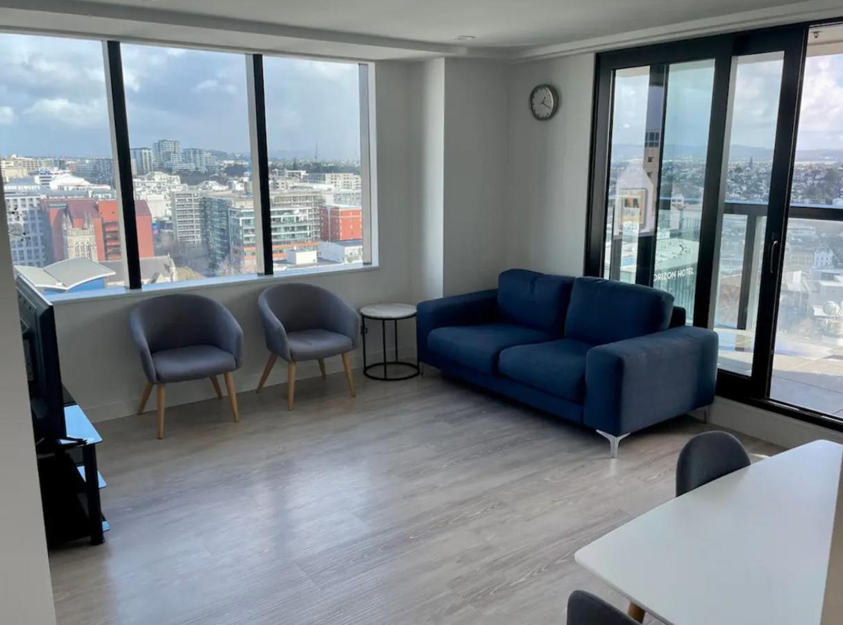 Skytower View And Seaview 2 Bedroom Apartment 오클랜드 외부 사진